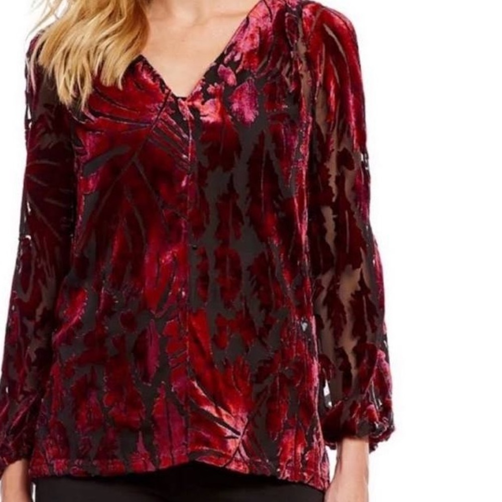๐HP๐ Mika Mindel Keely Living Lush Blouse - Picture 15 of 16